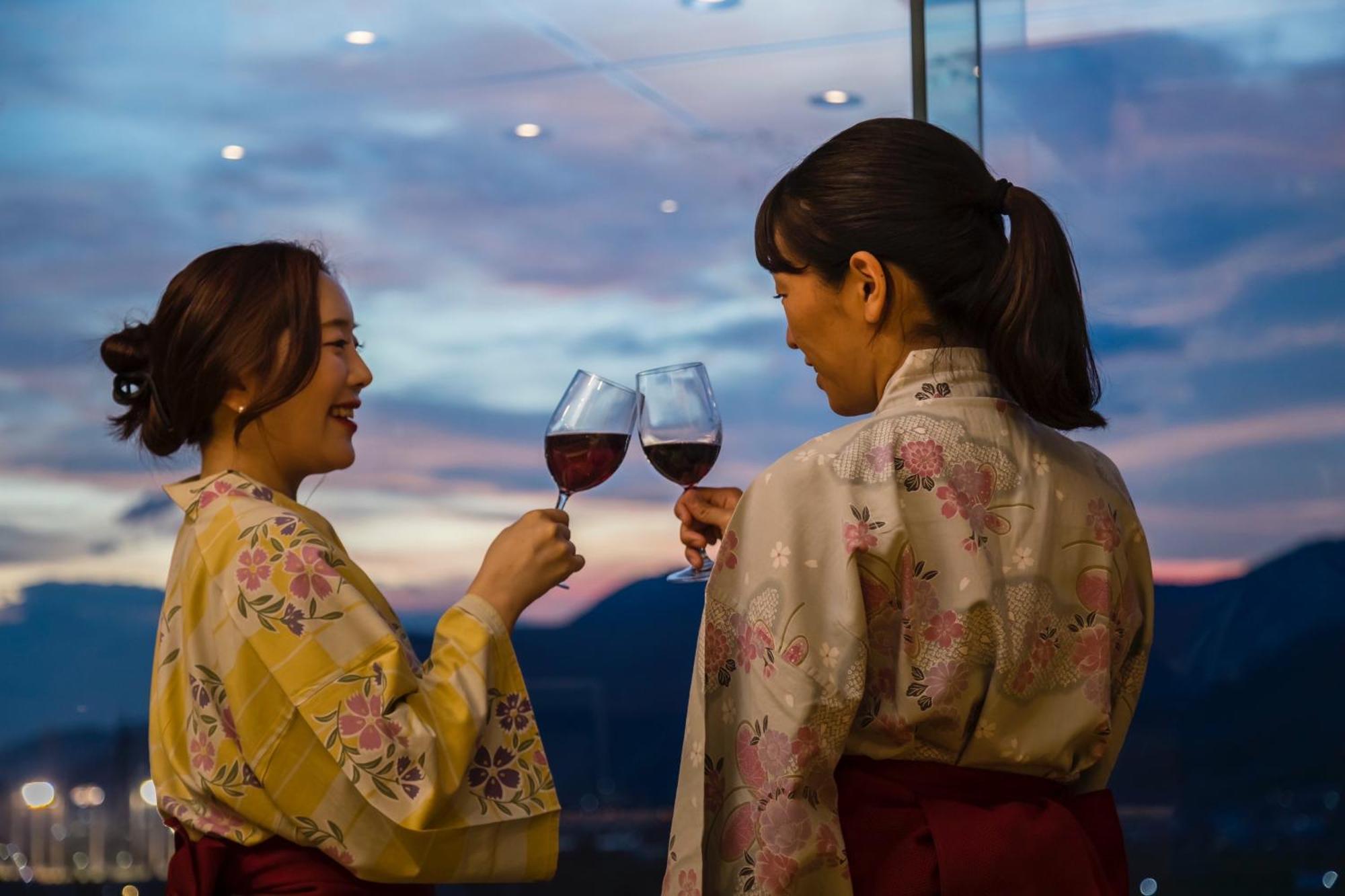 Japanese Onsen Ryokan Kohakuen Fuefuki Екстер'єр фото